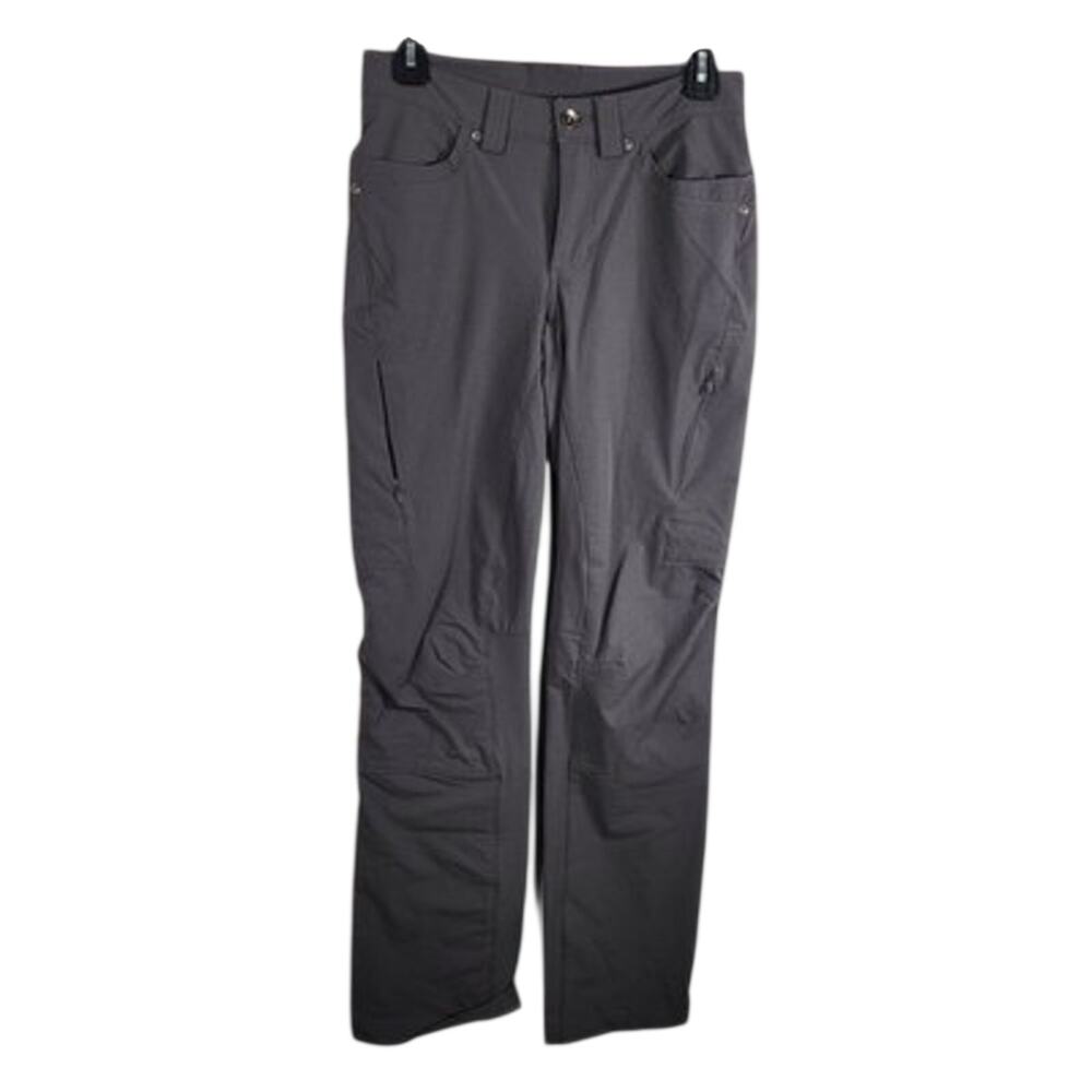 Duluth Trading Co Womens Flexpedition Pants Mid Rise Hiking Bootcut Cargo 2x33